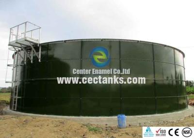 China Enamelled Glass Bolted Steel Tanks / 30000 gallon water storage tank for sale