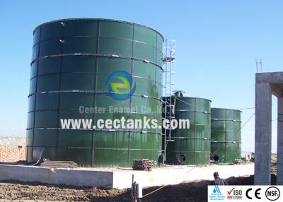 China Fire sprinkler water storage tanks , bolted steel water storage tanks for sale