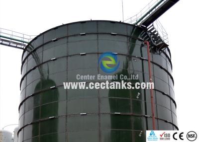 China Los tanques de acero alineados vidrio, reactor del tanque continuamente revuelto para el almacenamiento del agua en venta