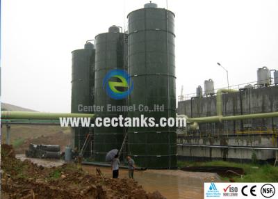 China Automatic Glass Lined Water Storage Tanks / Steel Bolted Tanks for sale
