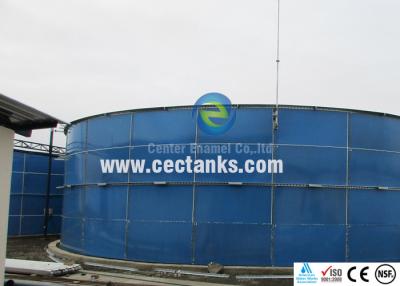 China 10000 / 10K Gallon Steel Water Tank / Glass Lined Water Storage Tank for Biogas Plants for sale