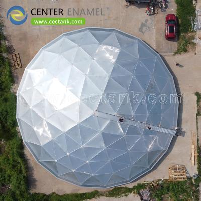 China Pentagonal Shape Aluminum Geodesic Dome Roof High Corrosion Resistant for sale