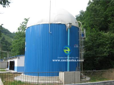 China AWWA D103 / EN ISO28765 Standard Glass Fused Steel Tanks for Industrial Bulk Solid Storage Plant for sale