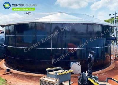 China GRP Roof Bolted Steel Tanks For Waste Water Digester for sale
