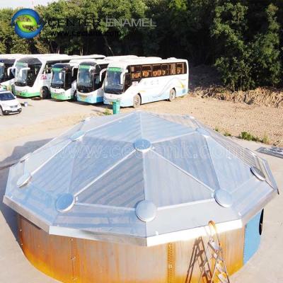 Chine Custom Aluminum Geodesic Domes For Crude Oil Gasoline Jet Fuel Diesel à vendre