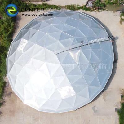 China ISO 9001 Aluminum Geodesic Domes For Oil  Gas Storage Tanks for sale