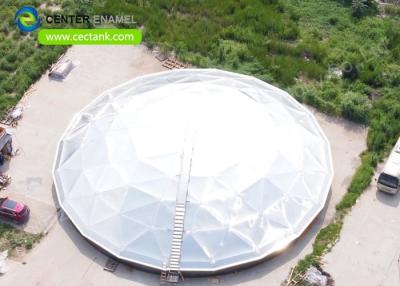 China Aluminum Geodesic Dome Roofs Efficient Protection For Industrial Structures for sale