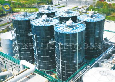 China Glass Fused Steel Biogas Plant Project For Landfill Leachate Project for sale