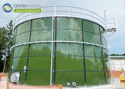 China 0.25mm Thickness Glass Fused Steel Tanks In Wastewater Treatment Projects for sale