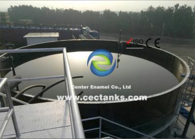 China Glass Fused Steel Liquid Storage Tank Silos Biogas Container Acid And Alkalinity Proof for sale