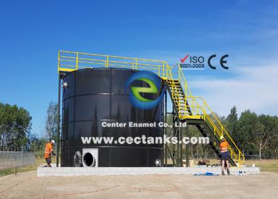 China Large Above Ground Waste Water Sludge Storage Tank With Vitreous Enameled Steel Plates for sale