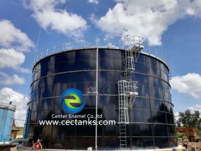 China Corrosion Resistance Glass Lined Steel Tanks For Waste Salt Water / High Sulfur Crude Oil for sale