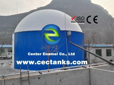 China El esmalte de centro proporciona la dureza de Mohs de los tanques de almacenamiento del biogás 6,0 fácil limpiar en venta