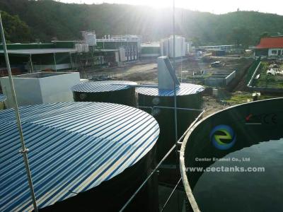 Chine Haute cuve de stockage de biogaz d'étanchéité d'air avec la capacité de 20m3 - 20000m3 à vendre