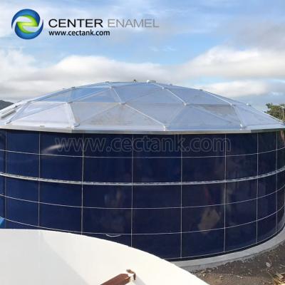 China Anti - Corrosion Enamel Bolted Steel Rainwater Colleciton Tanks For Farming Irrigation for sale