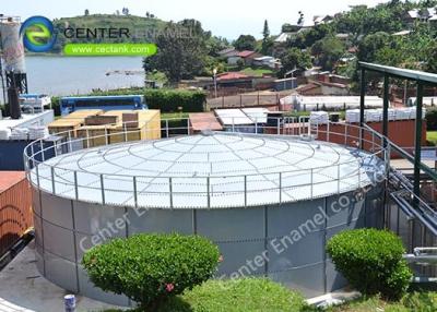China 20000 Gallon Glass Fused To Steel Wastewater Treatment Tanks Eco - Friendly for sale