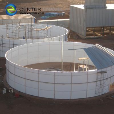 China tanques de armazenamento industriais resistência excelente do auxílio da água potável dos tanques de água do ³ de 20 m/GFS e do alcaloide  à venda