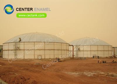 China Easy Yo Clean Glass Lined Steel Sludge Storage Tank Customized Color for sale