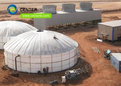 China Vidrio de los silos del almacenamiento del grano del OSHA fundido a los tanques de almacenamiento secos de acero de Dulk para el almacenamiento del clavo en venta