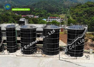 China Double Coating Glass Fused Steel Tanks With Biogas Power Plant Design Calculation for sale