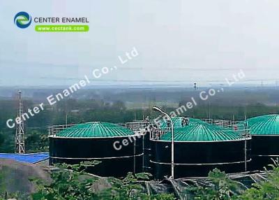 China Enamel Coated Bolted Steel Liquid Storage Tank For Fuel / Oil / Petroleum Storage Tanks for sale
