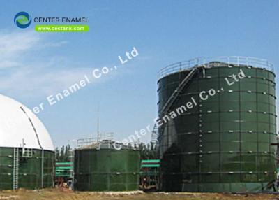 China Los tanques de almacenamiento de acero empernados certificados NSF de las aguas residuales dos años de garantía en venta