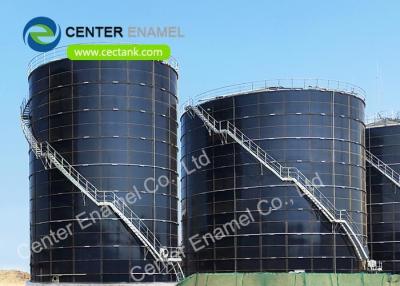 China Bolted Steel Fire Water Tank With Membrane Roof Chemical Resistance for sale