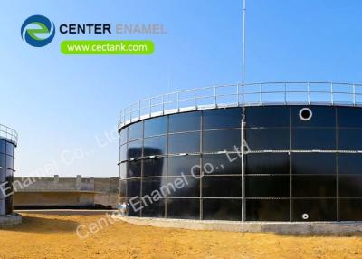 China 30000 Gallons Glass Fused Steel Tanks / GFS Agriculture Water Tanks For Cow Plant for sale