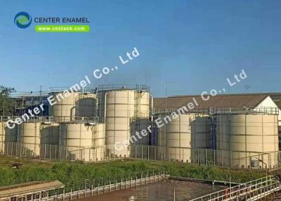 China Vidro fundido ao tanque anaeróbico de aço do digestor para o tratamento de águas residuais da transformação de produtos alimentares à venda