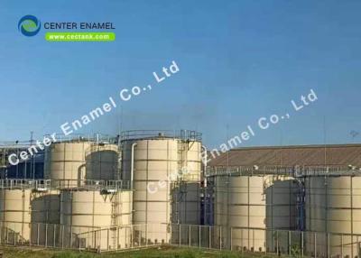 China 20000m3 Glass Lined Water Storage Tanks With Aluminum Dome Roofs For Drinking Water Storage for sale