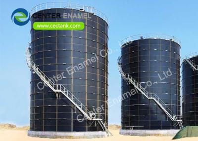 China Bolted Steel Biogas Storage Tank With Single And Double Membrane Roofs for sale