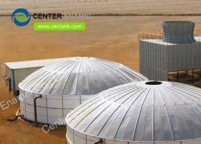 China Vidrio brillante del almacenamiento 12m m del agua fundido a los tanques de acero en venta