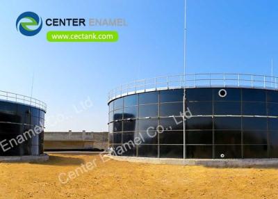 China Vidrio fundido a los tanques de agua de acero del ganado con estándares de AWWA D103-09 en venta