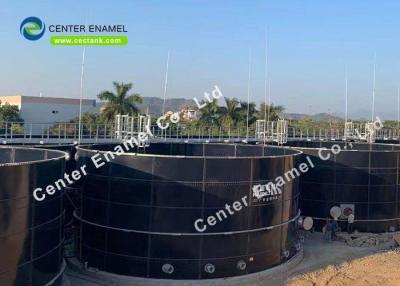 China Glass Fused To Steel Wastewater Treatment Storage Tanks For Water And Wastewater Industries for sale