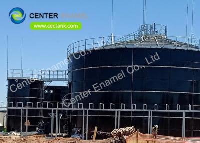 China Glass Lined Steel Dry Bulk Silo Conforming To AWWA D103–09 OSHA Standard for sale