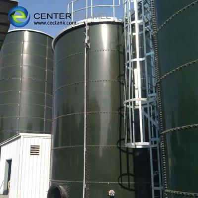 China 30000 Gallon Glass Fused To Steel Industrial Liquid Storage Tanks , Liquid Fertilizer Storage Tanks for sale