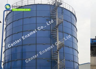 China Glass Lined Steel Leachate Storage Tanks For Landfills Waste Collection Sites for sale