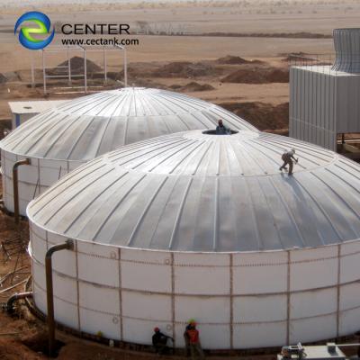 China Alta capacidad 20m3 - 25000m3 del digestor del biogás de la granja de la tirantez del aire en venta