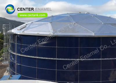 China GRP Roof Leachate Storage Tanks For Waste Treatment for sale