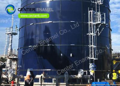 China Glass Fused To Steel Dry Bulk Tanks For Storage Fly Ash Slag And Cement for sale