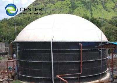 China El vidrio alineó los tanques de acero del biogás de la granja en granjas lecheras accionadas en venta