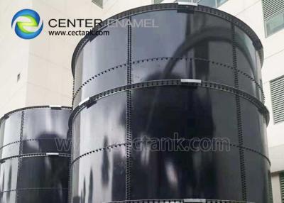 China O vidro alinhou os tanques de armazenamento industriais de aço da água para o projeto industrial do tratamento de águas residuais à venda
