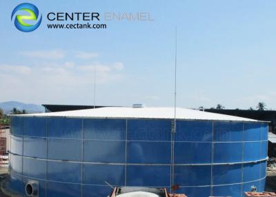 China Bolted Steel Round Water Storage Tanks Liquid Impermeable for sale