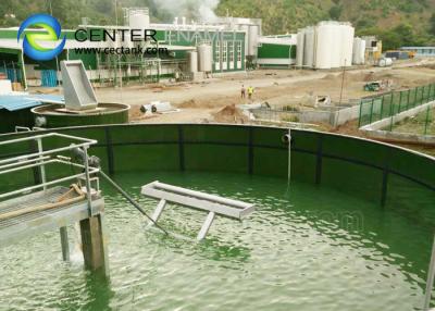 China Los tanques de almacenamiento de acero inoxidables de las aguas residuales para la depuradora de aguas residuales industrial en venta