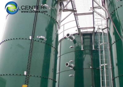 China O vidro da resistência de corrosão fundiu os tanques de aço para o armazenamento da lixívia da operação de descarga à venda