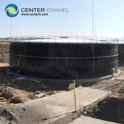 China Tanque de terra arrendada de aço aparafusado da lama para plantas de tratamento de águas residuais à venda