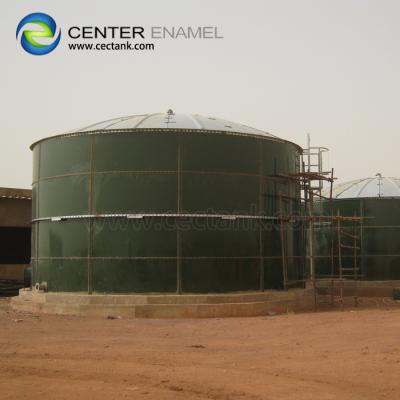 China Glass Lined Steel Potable Water Tanks For Waste Water Treatment Fire Fighting Water Storage for sale