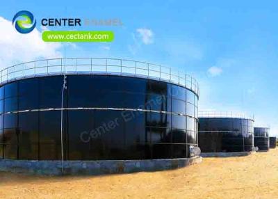 China vidrio del grueso de capa de 0.4m m fundido a los tanques de almacenamiento de acero del agua en venta