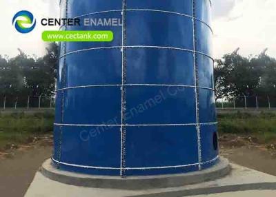 中国 有機性排水処理の植物のためのボルトで固定された鋼鉄嫌気性消化タンク 販売のため