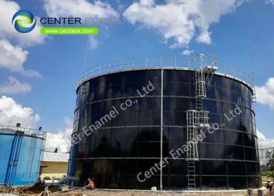 China Bolted Steel Waste Water Storage Tanks And Effluent Holding Tanks For Wastewater Treatment Project for sale